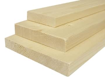 Tablero de abeto escandinavo cepillado 19×45 S4S clase AB