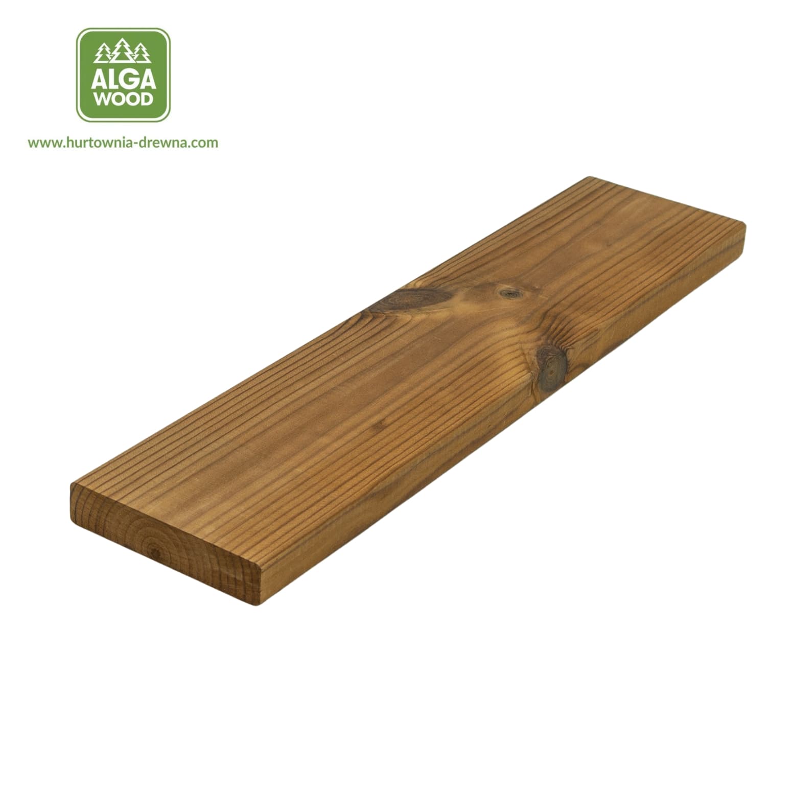 Planche rabotée Thermo Sosna 19×117 S4S classe AB – AlgaWood