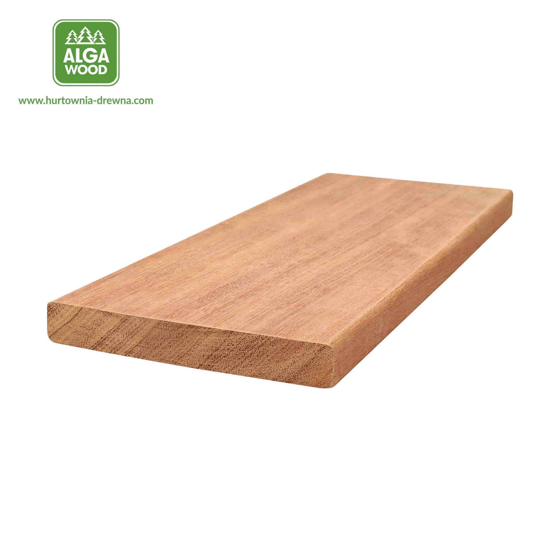 Jatoba SMOOTH 21×145 Terrassendiele, FAS-Klasse