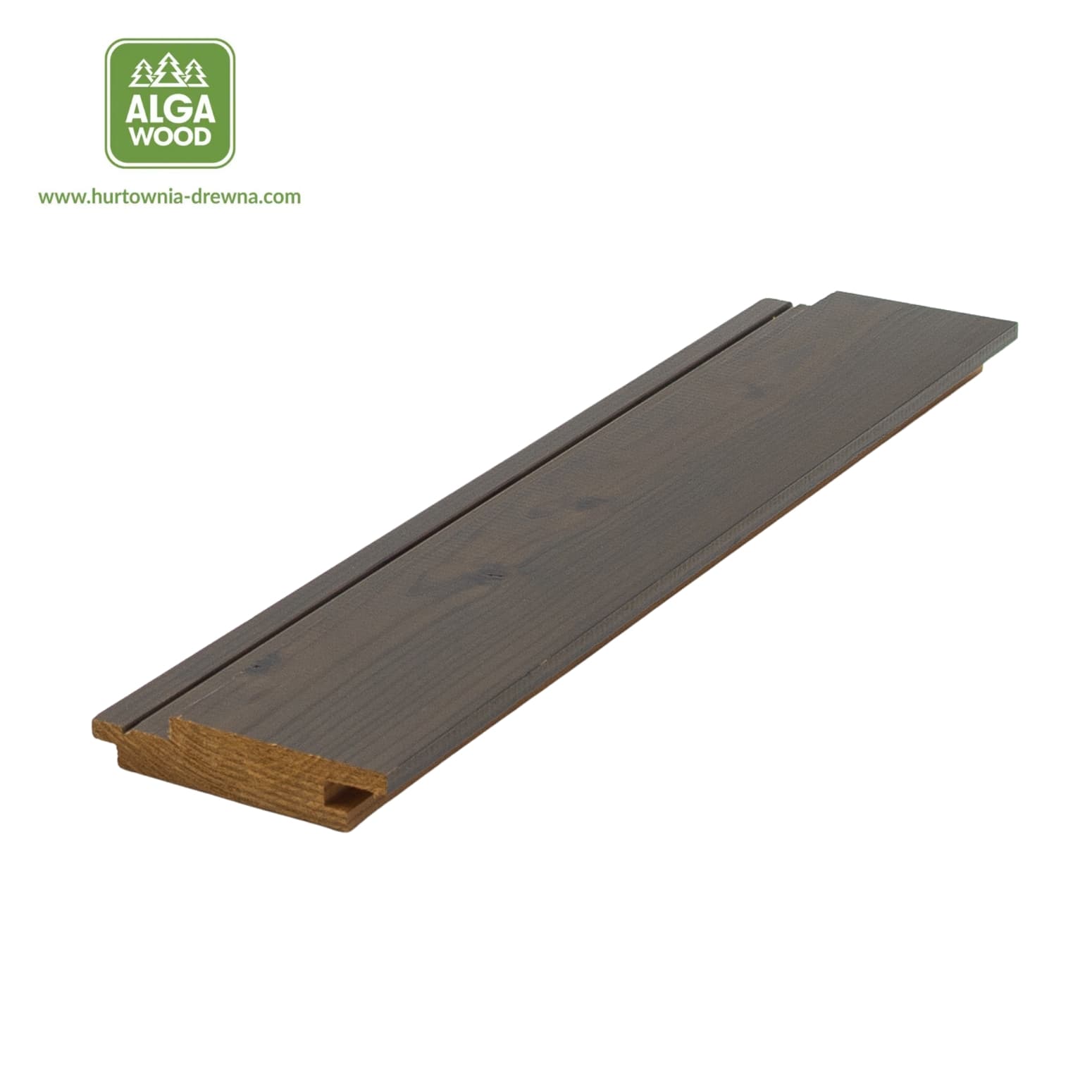 19×90 Thermo Pin UTS+ Brun foncé classe AB – AlgaWood