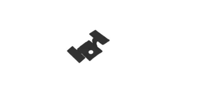 Clip de fijación para tarima composite HARTIKA con separador de 0,5 cm – paquete de 100 piezas