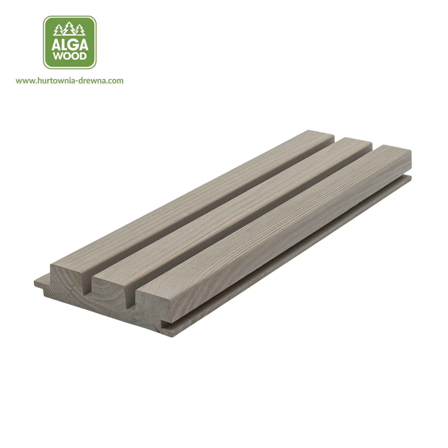 Planche Thermo Pin brossé 32×142 ROMB x3V URBAN GREY classe AB – AlgaWood