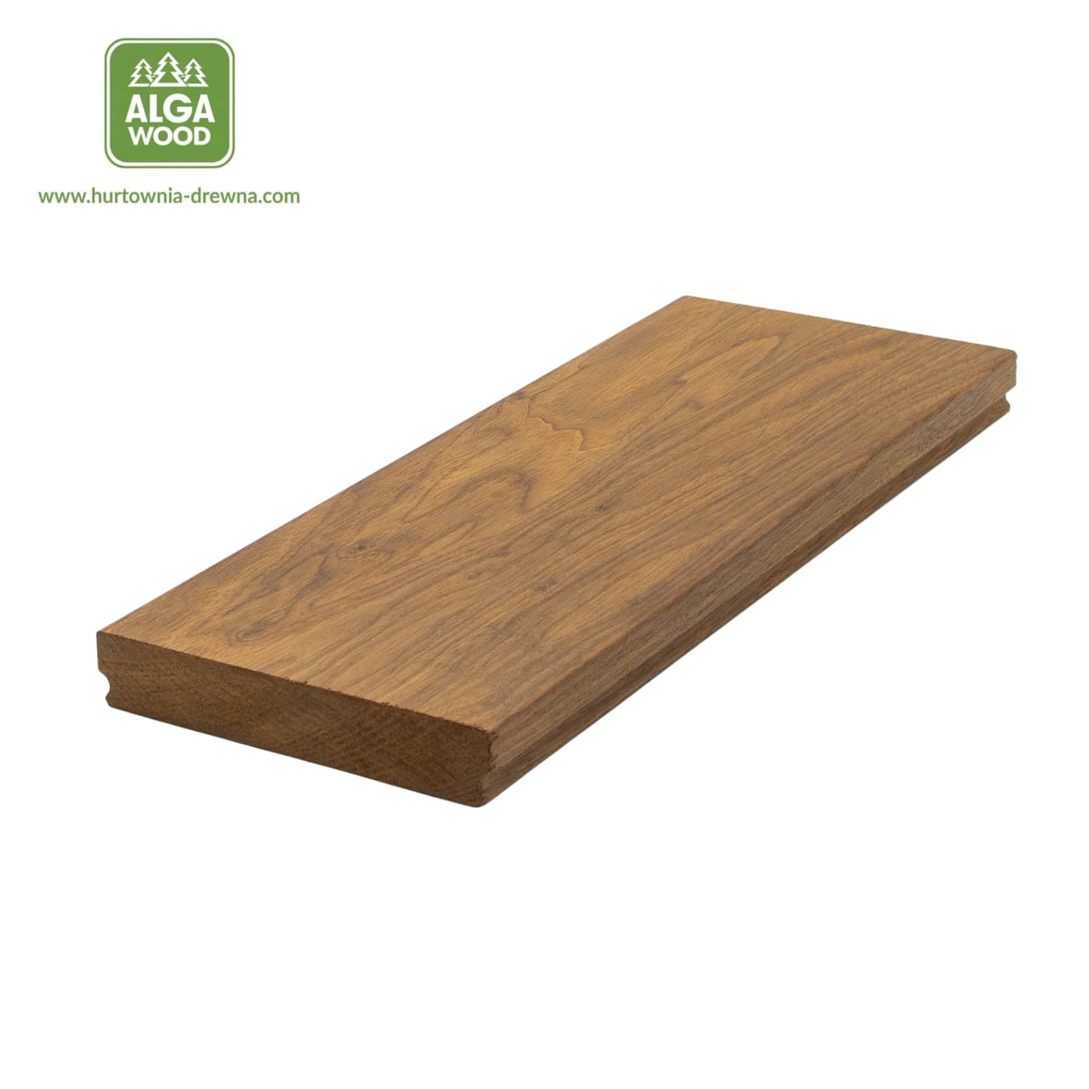 Panneau Thermo Frake LISSE 21×140 classe BROfix NATUR – installation cachée – AlgaWood