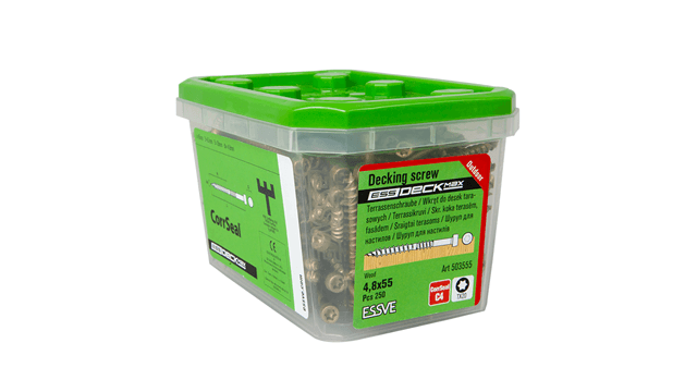 ESSVE Corrseal C4 wood screws 0,48 × 5,5 cm TORX 20 – Pack of 250 pieces