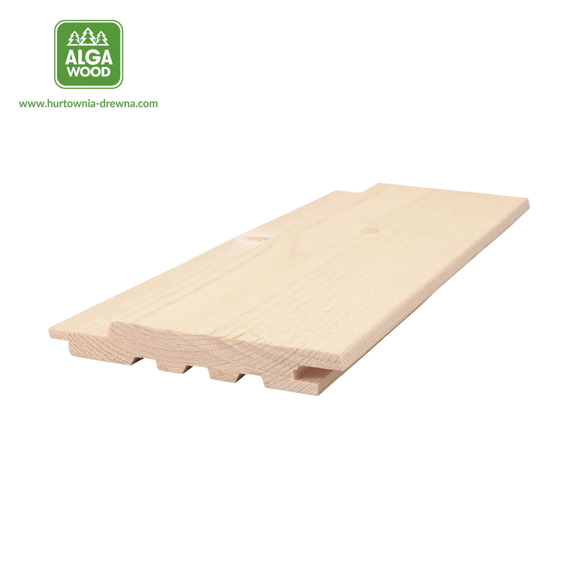 Planche brute en épicéa scandinave 21×146 UTVk classe AB – AlgaWood