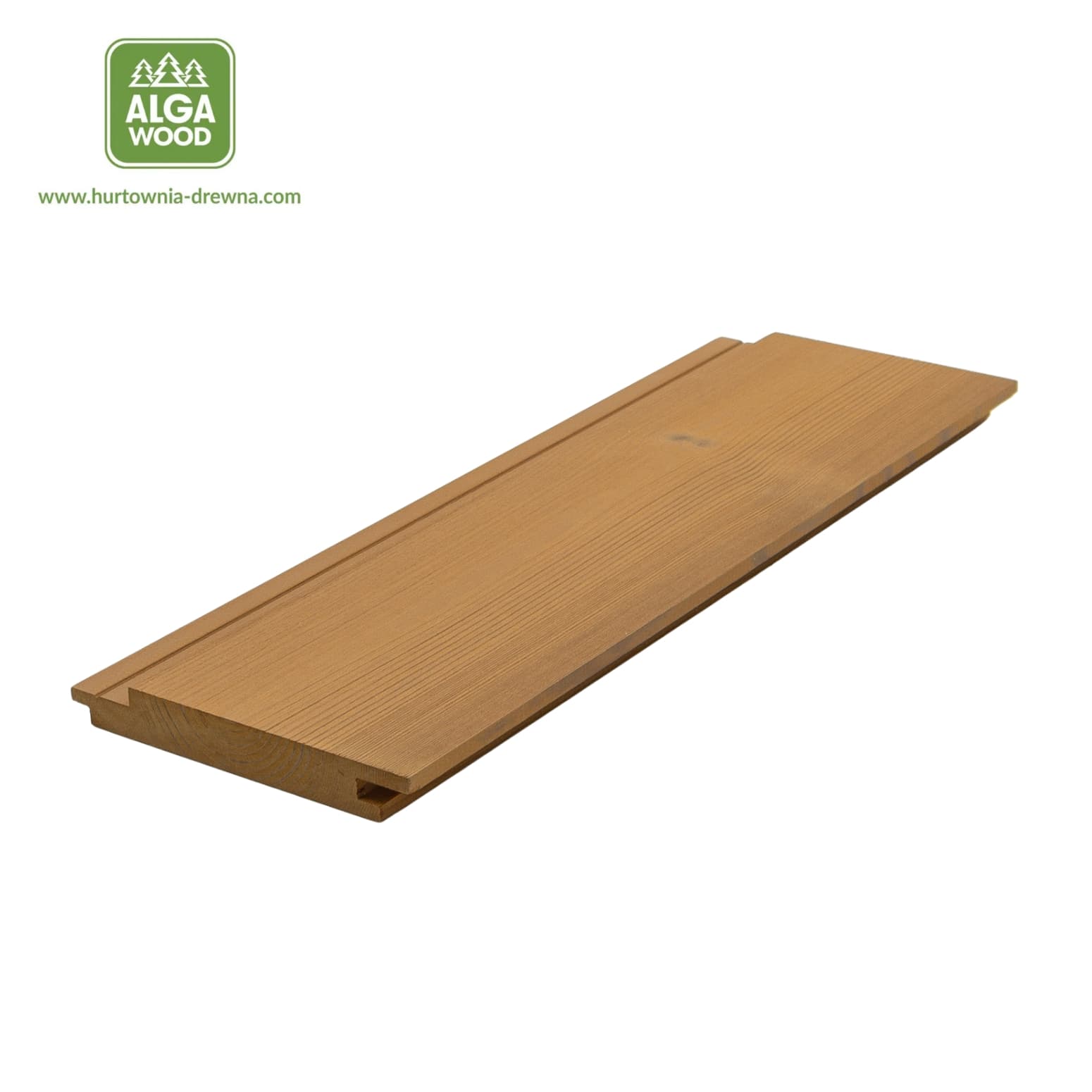 Planche brossée Thermo Sosna 19×140 UTS+ HONEY WOOD classe AB – AlgaWood