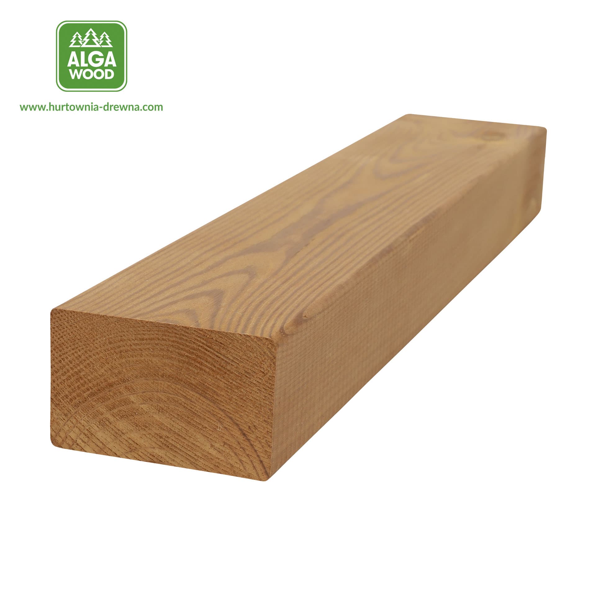Thermo-treated Scandinavian pine cladding 4,2 x 9,2 cm class NATUREL
