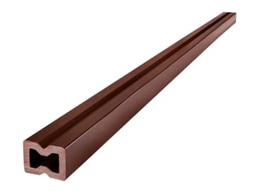 WPC composite decking joist 3 × 4 cm brown 4 m
