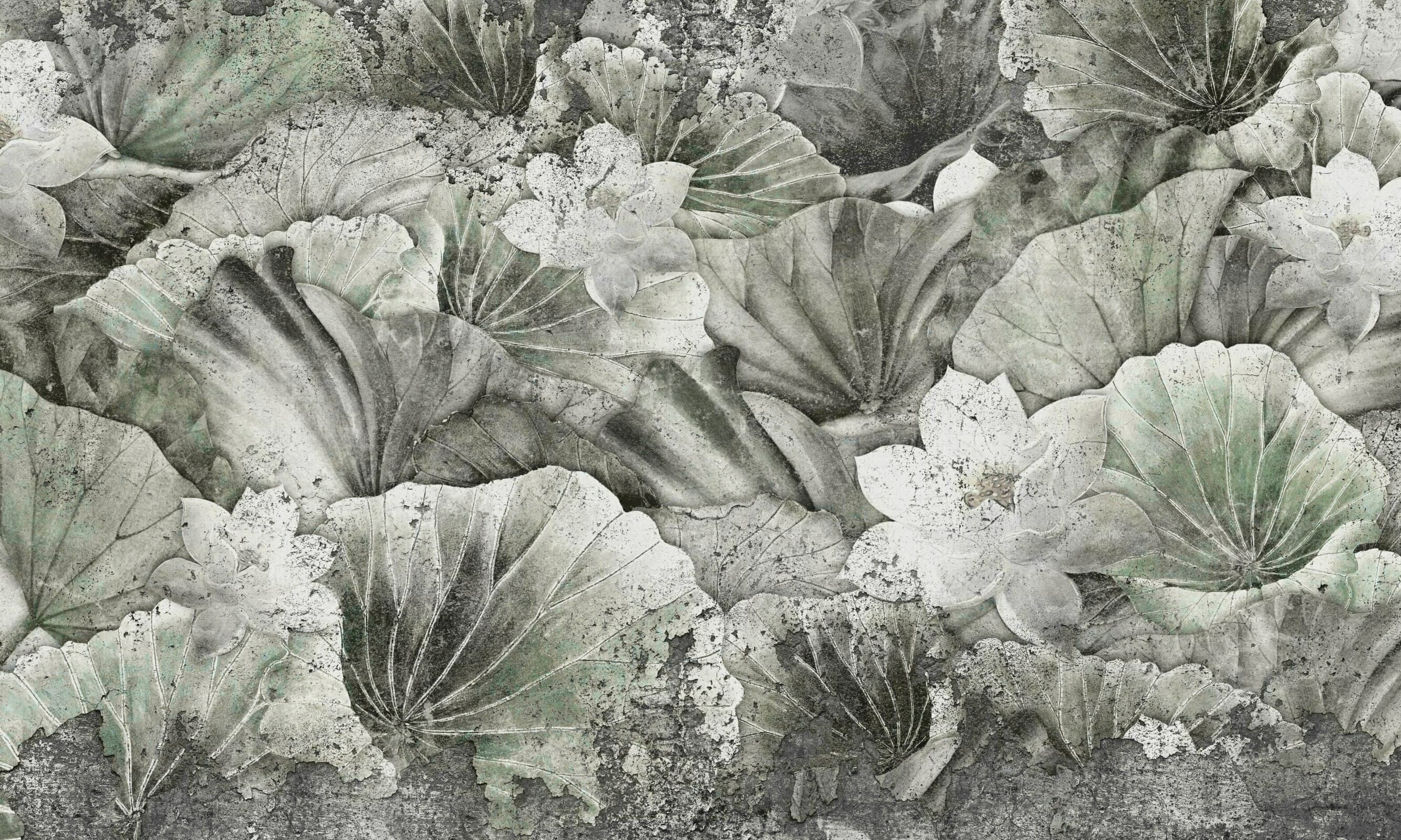Papier peint Lotus Pond