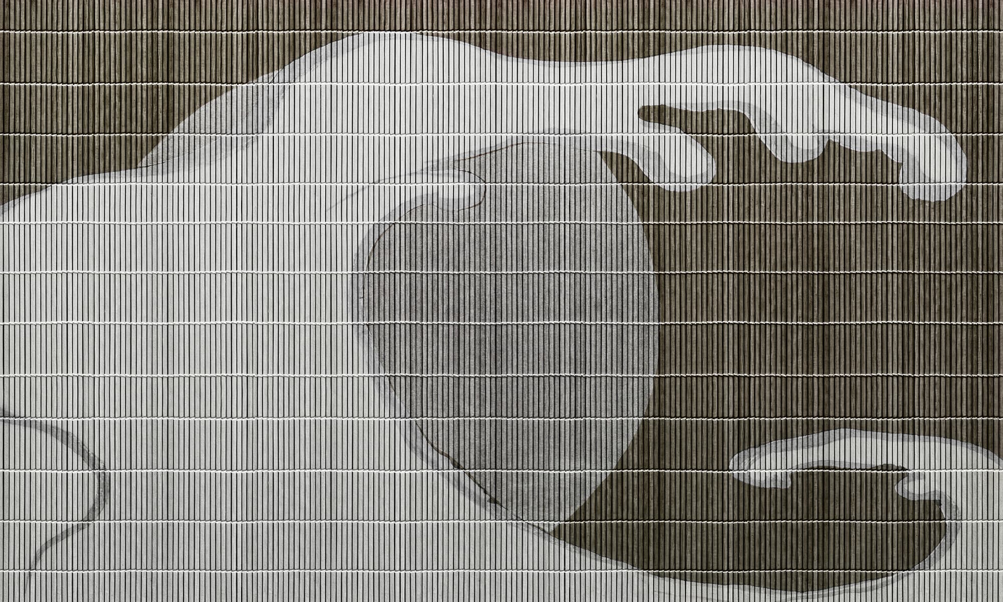Papier peint Tatami