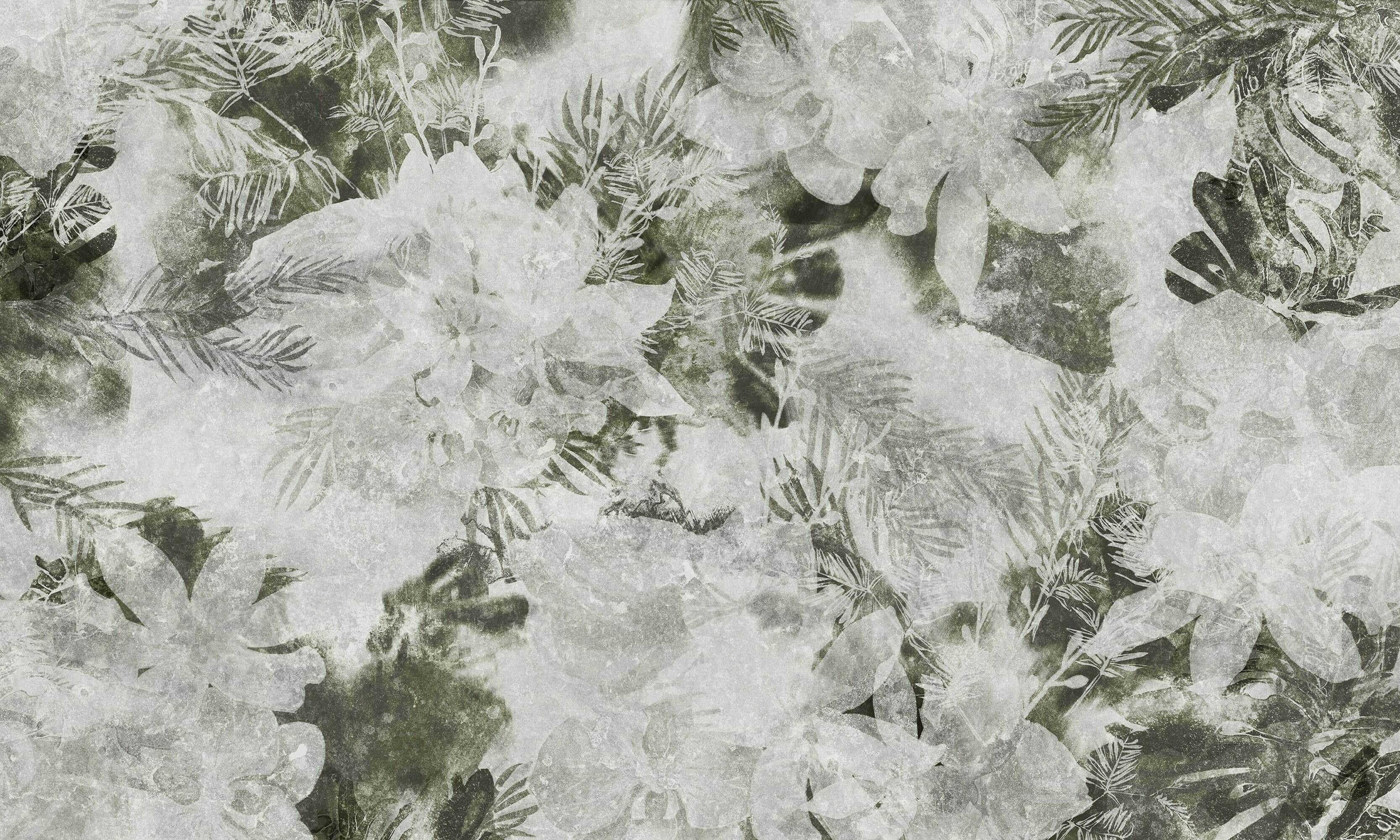 Papier peint Glass Flowers