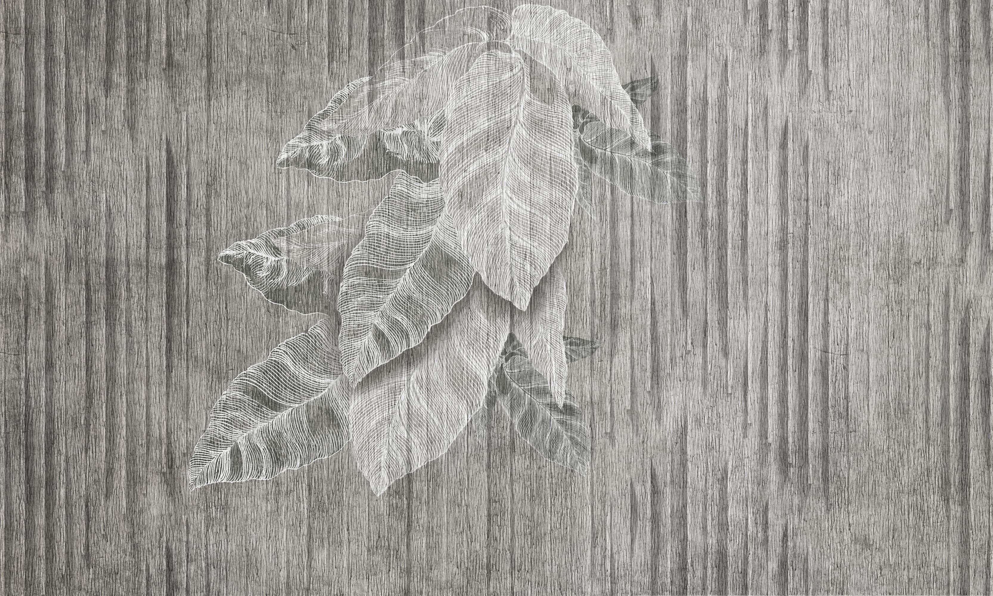 Papier peint Mokuzai