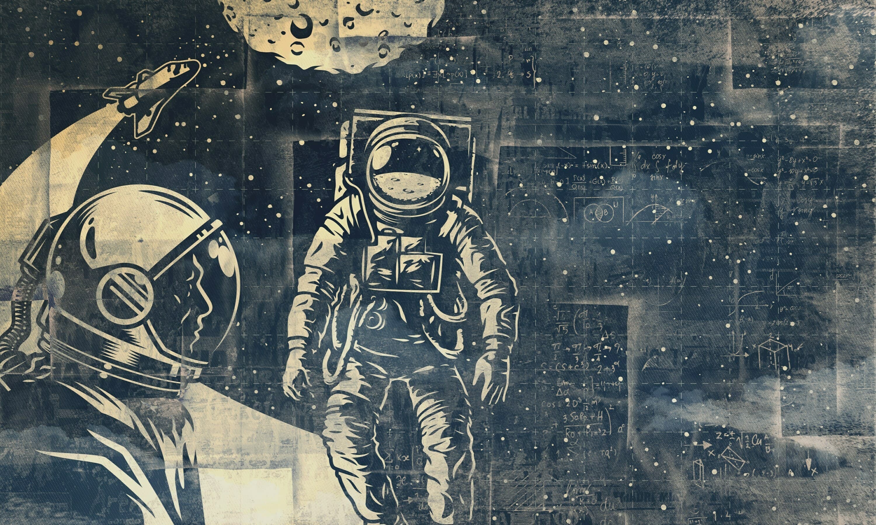 Papier peint Space Travel