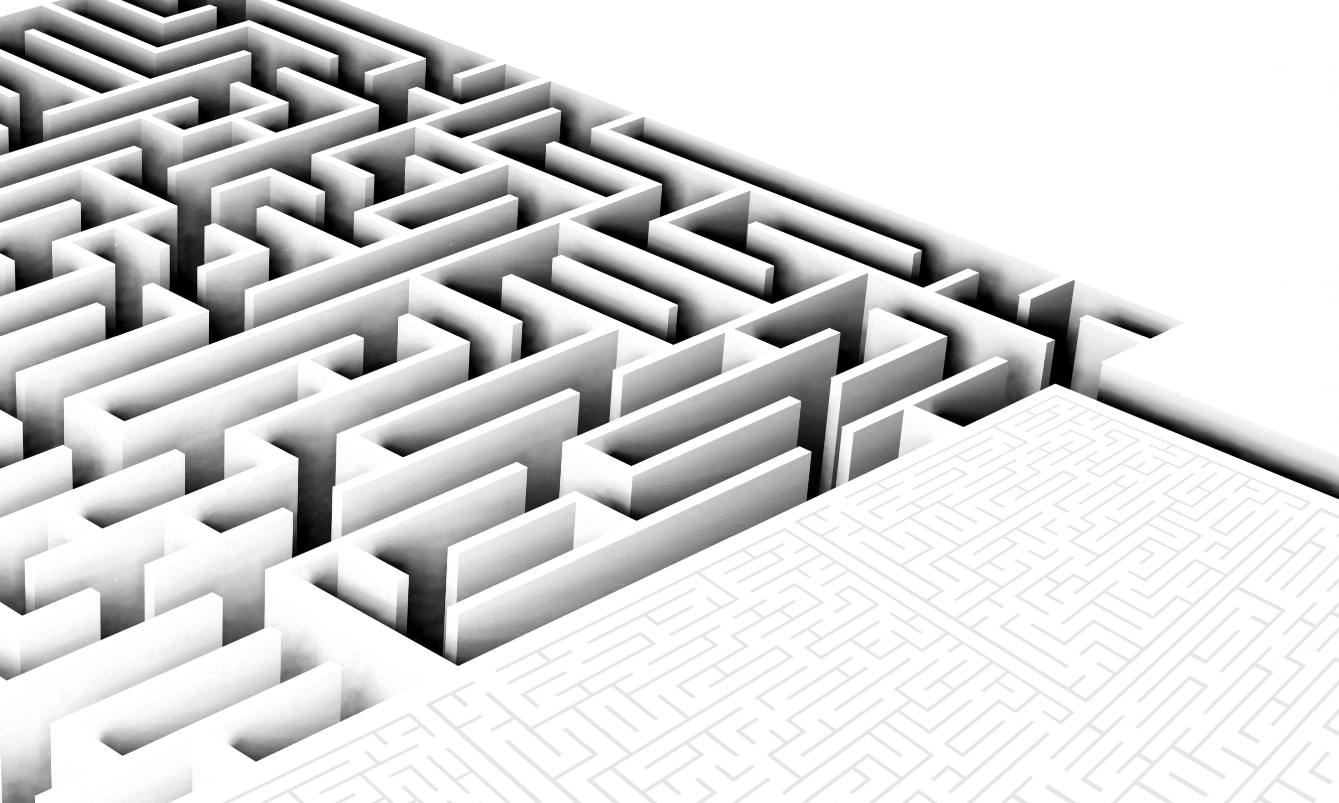 Papier peint Maze
