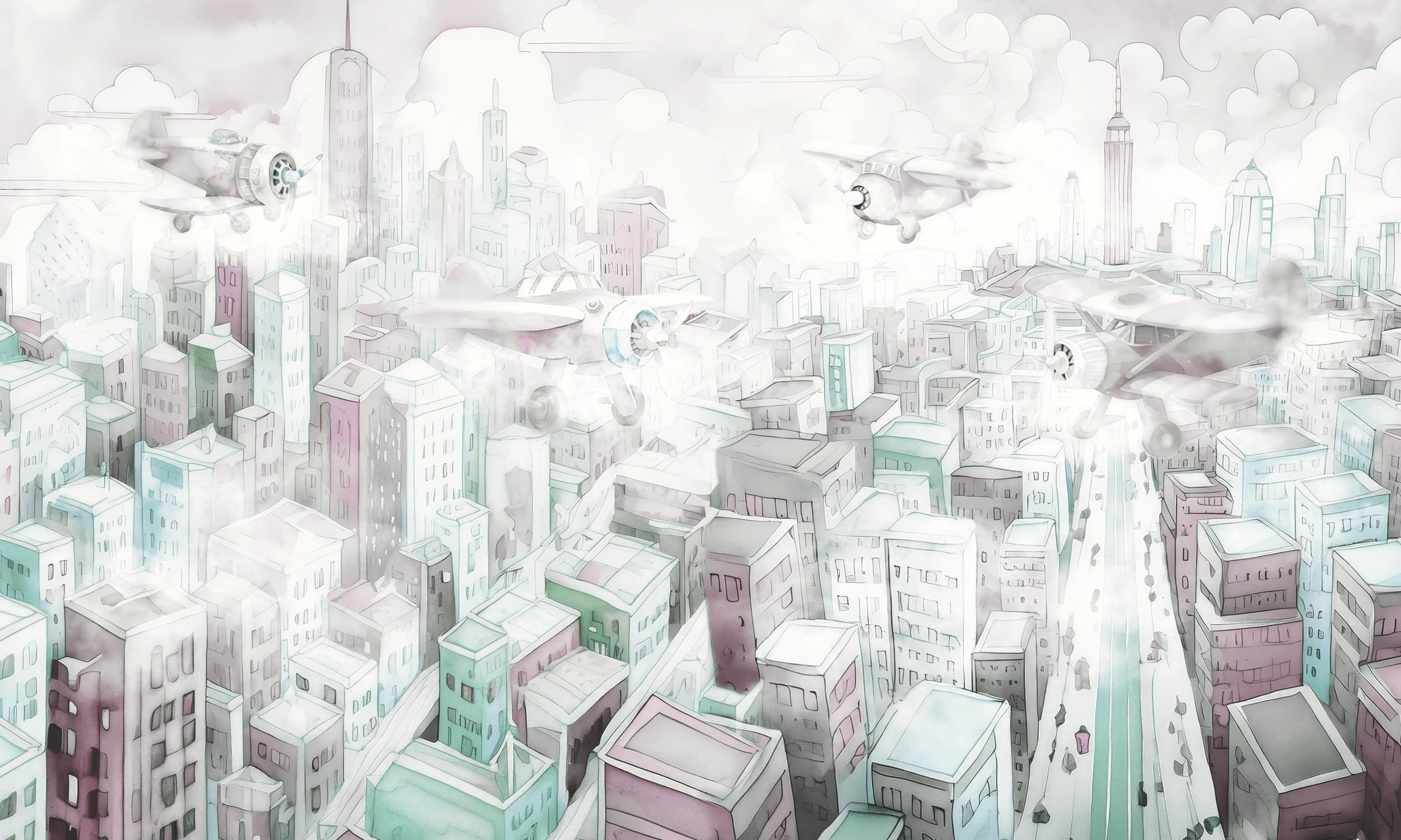 Papier peint Airshow