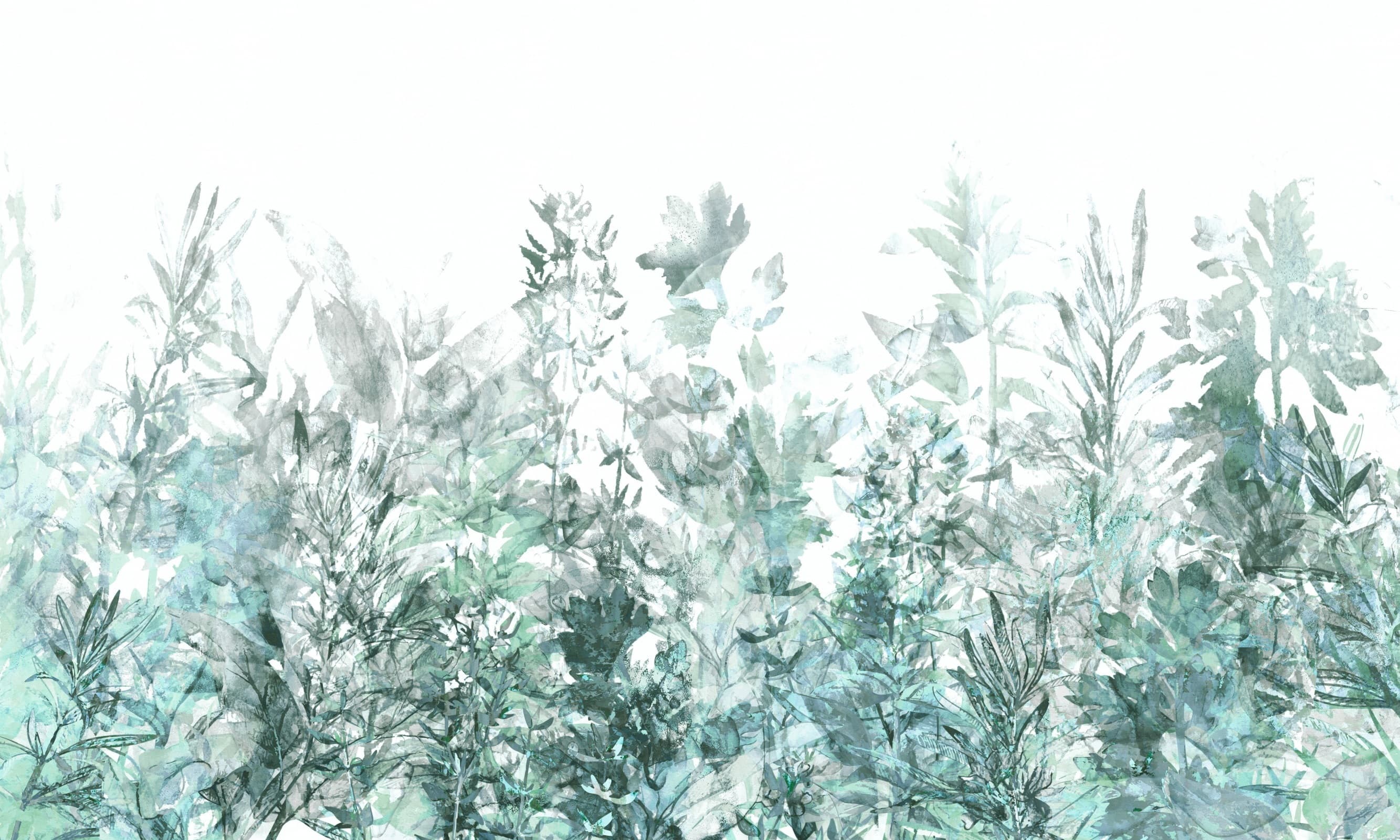Papier peint Herbal