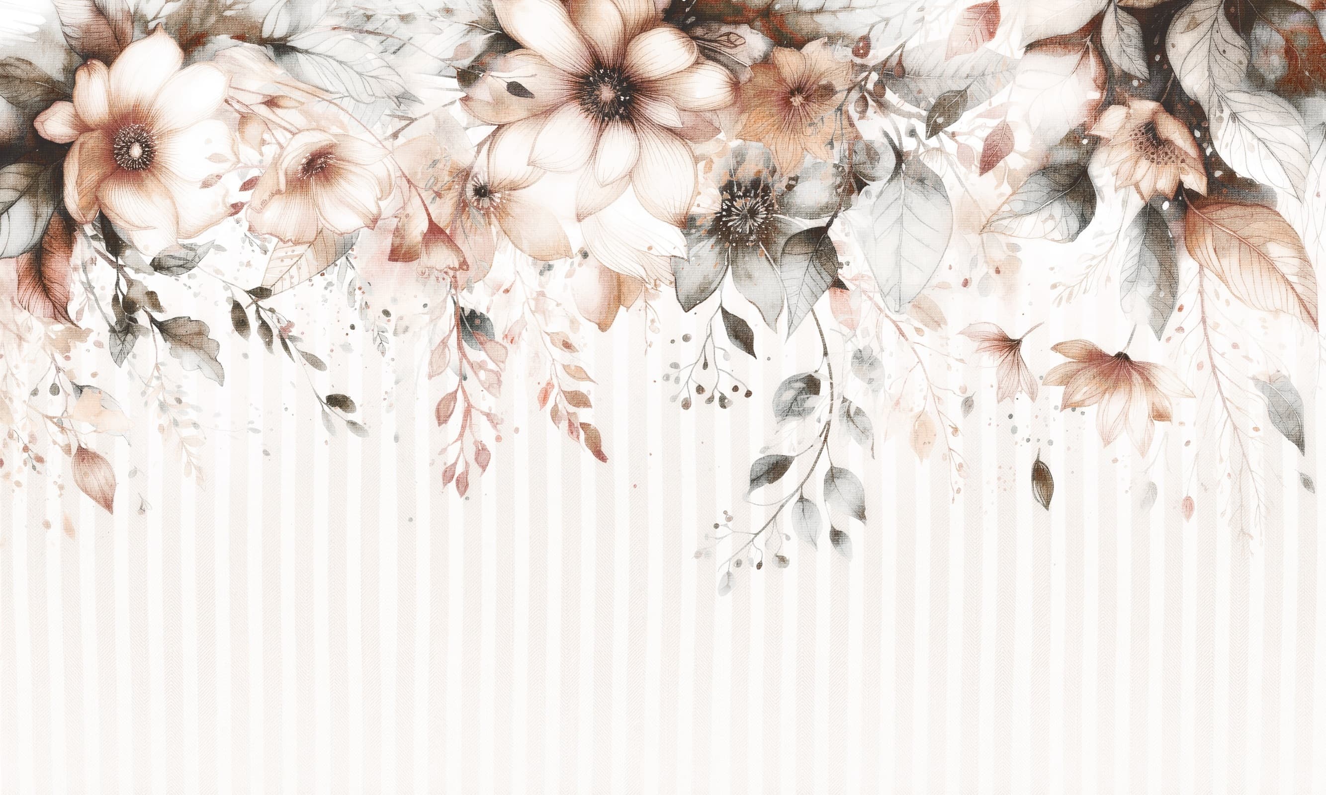Papier peint Retro Flo