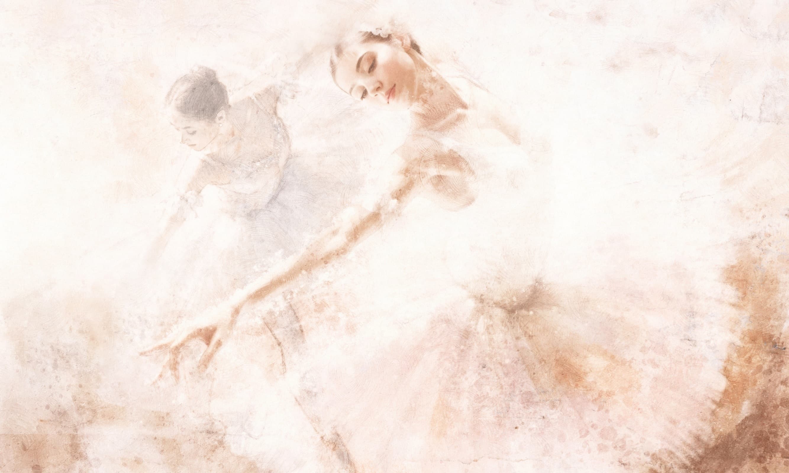 Papier peint Ballerina