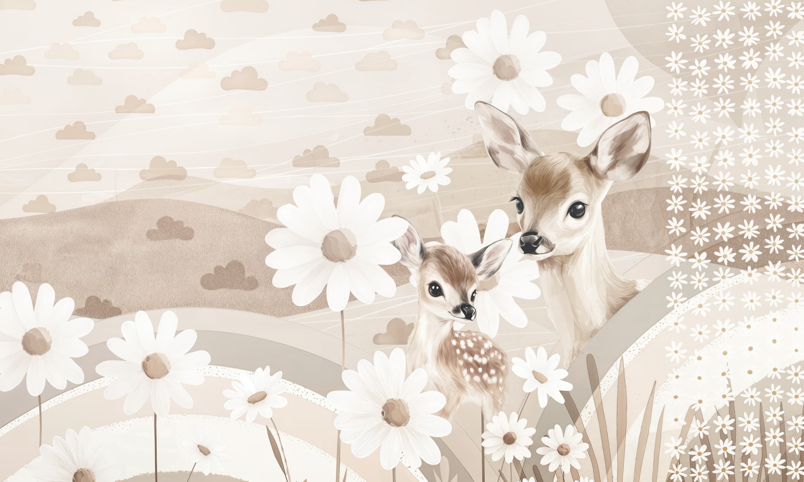 Papier peint Bambi