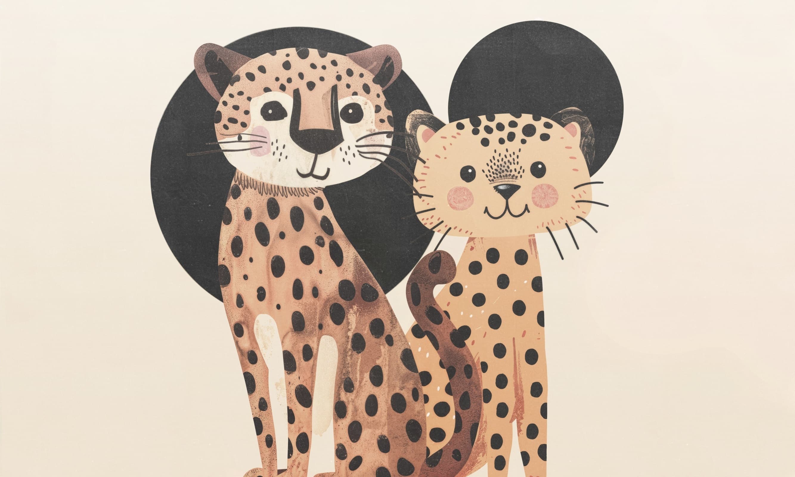 Papier peint Best Friends