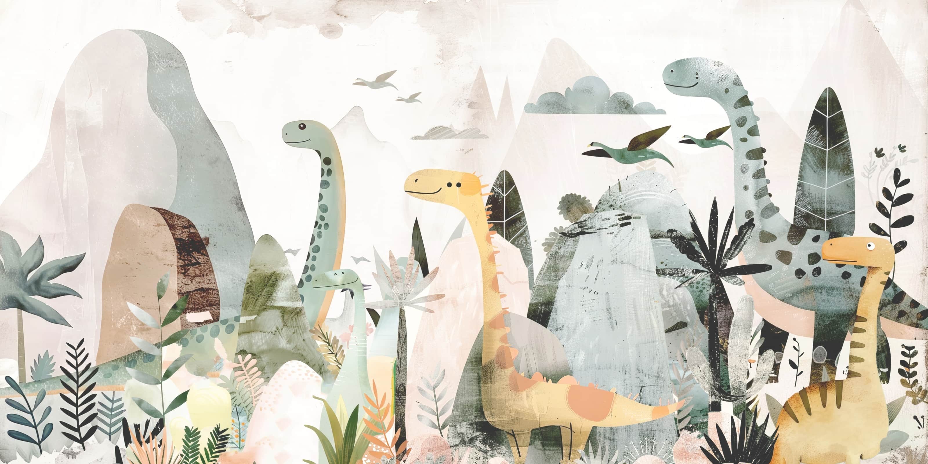 Papier peint Dino