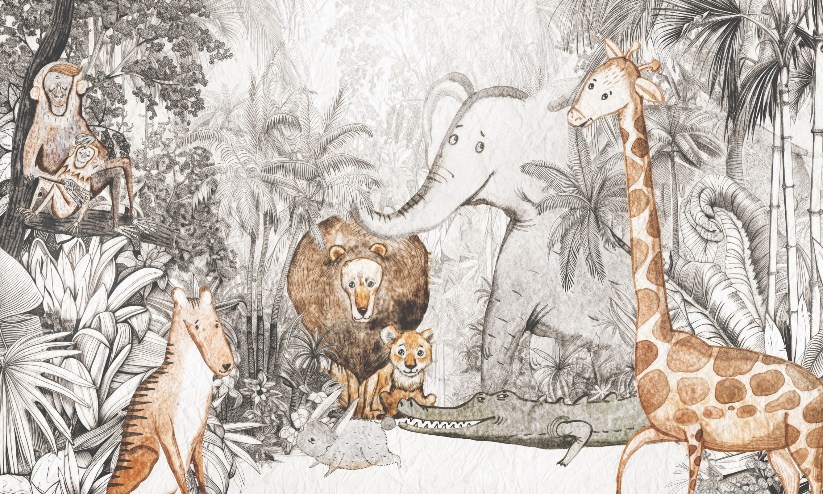 Papier peint Serengeti