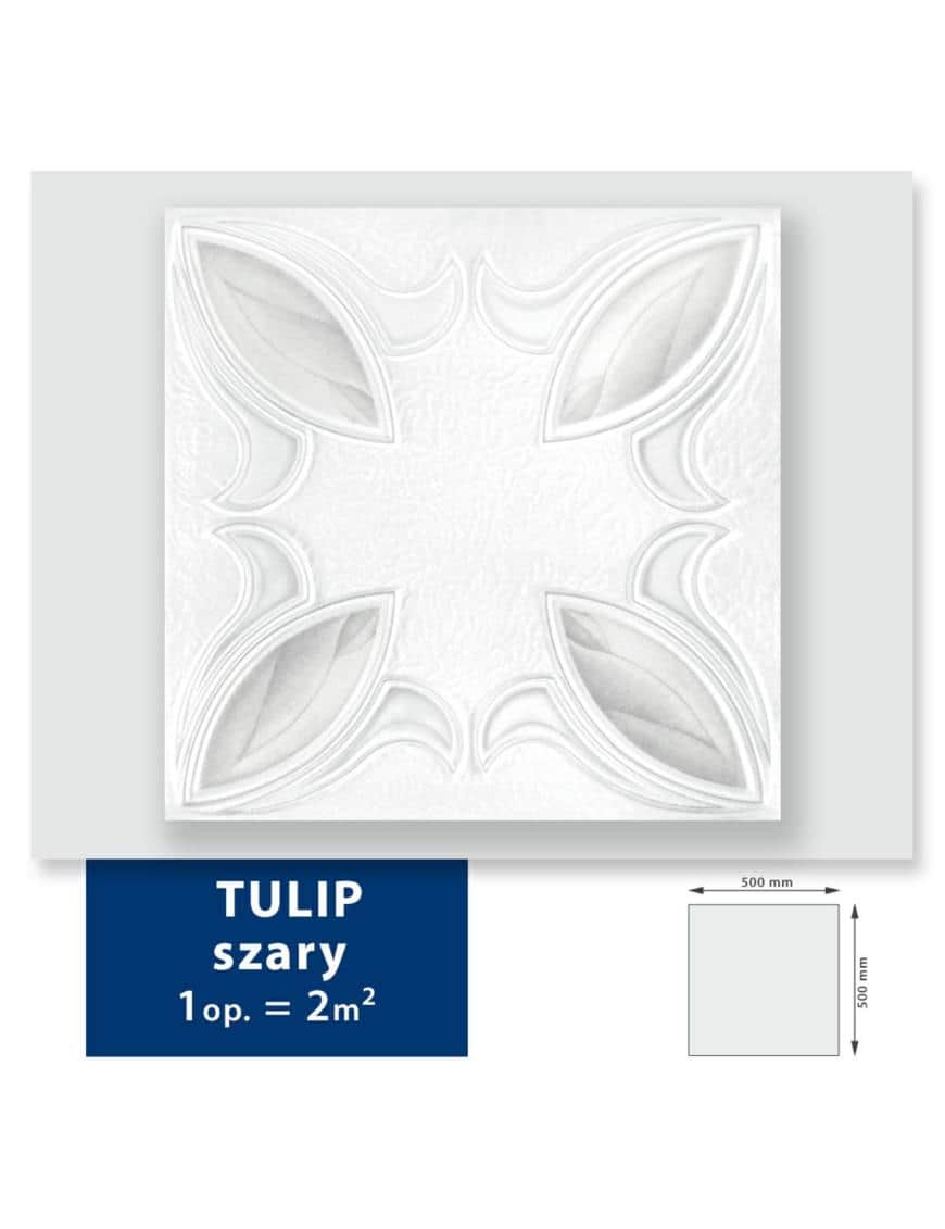 Rosace Tulip - Carton de 40 m² (20 pièces)
