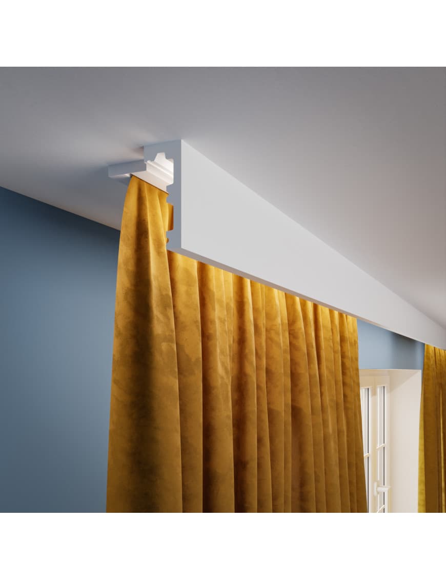 Ceiling cornice LK-1 "2 m" - Box of 20 linear m (10 pieces)