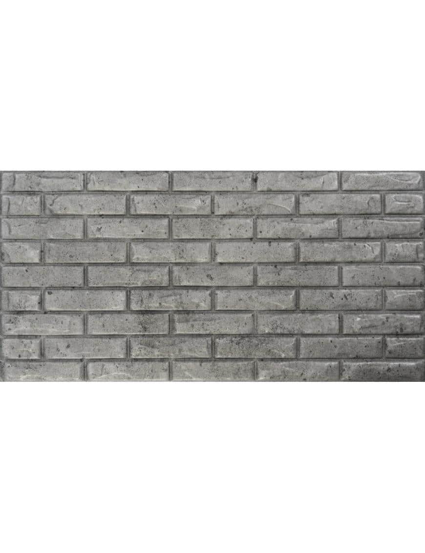 Dekoratives Wandpaneel Betonziegel - Karton mit 26 m² (52 Stück)