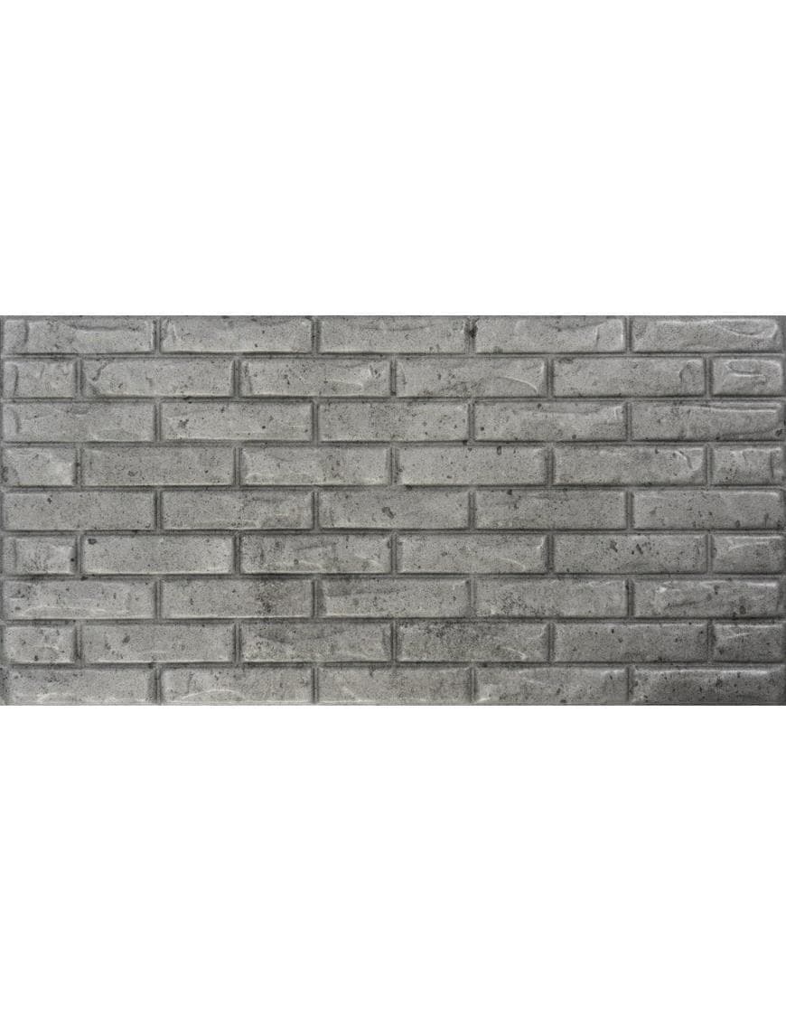 Panneau Mural décoratif Brique Béton - Carton de 6,5 m² (13 pièces)