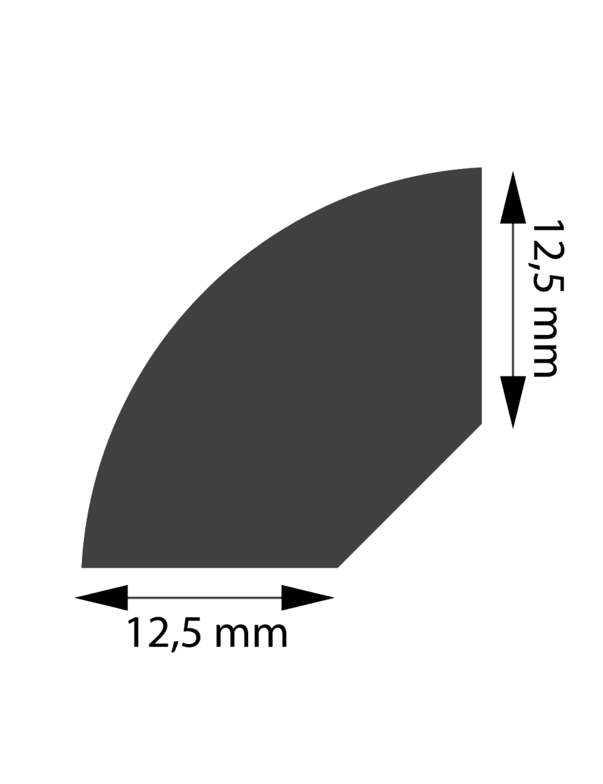 Moulure WT12A - Carton de 198 ml (99 pièces)