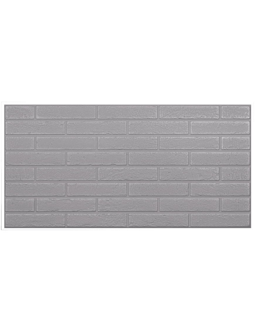 Panneau Mural décoratif Brique moderne - Carton de 26 m² (52 pièces)