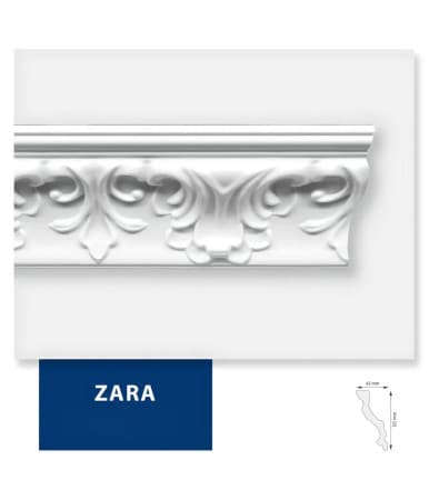 Box of 36 metres ZARA DMS ceiling cornice - 18 pieces