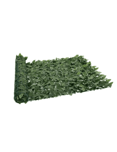 Mur végétal en rouleau Feuille de Laurier (Lot de 4 Pièces) couvrant 12 m²