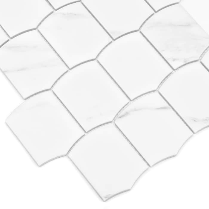 Mosaïque Arcado Carrara matt