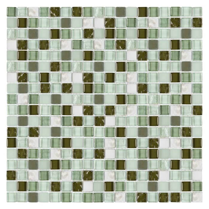 Mosaïque Aurora Nephrite 15