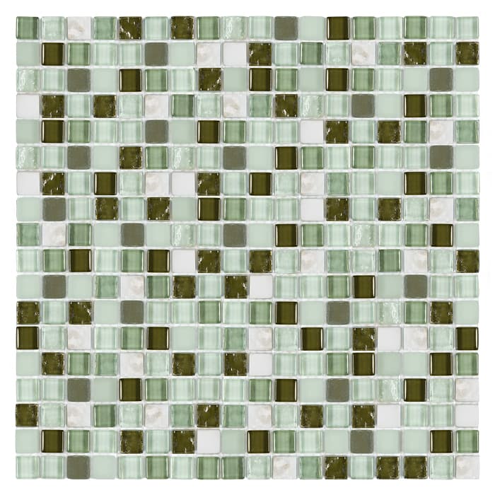 Mosaïque Aurora Nephrite 15