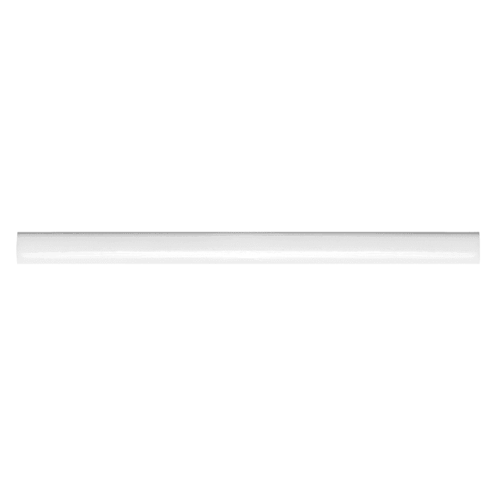Mosaïque Carreau blanc brillant de forme quart de rond C-WH02 (quart de rond)