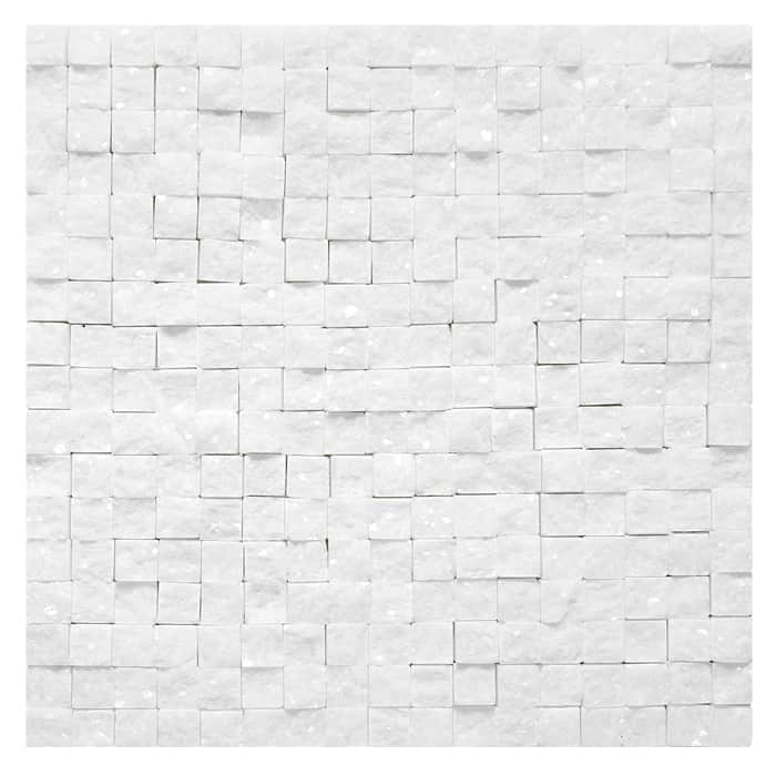Mosaïque Crystal White Rock 18