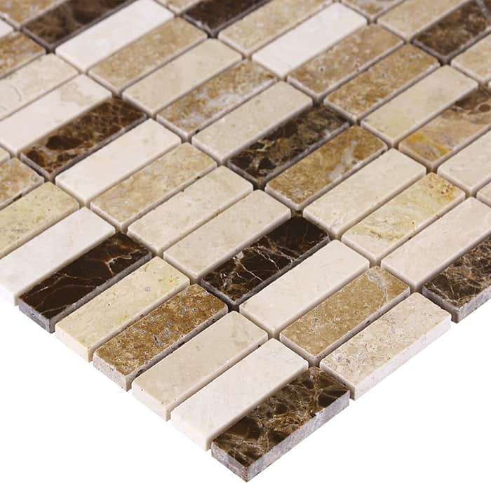 Mosaïque Emperador Block Mix 48