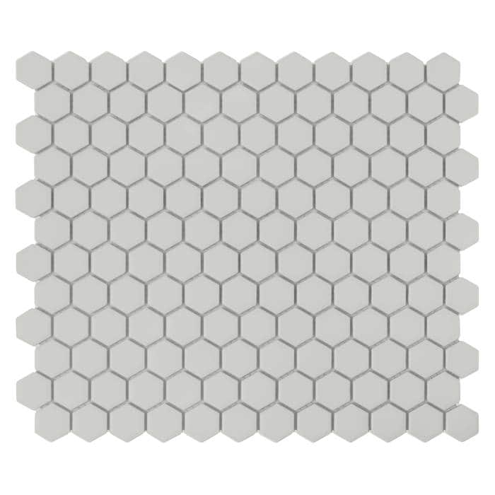Mosaïque Mini Hexagon Ash matt