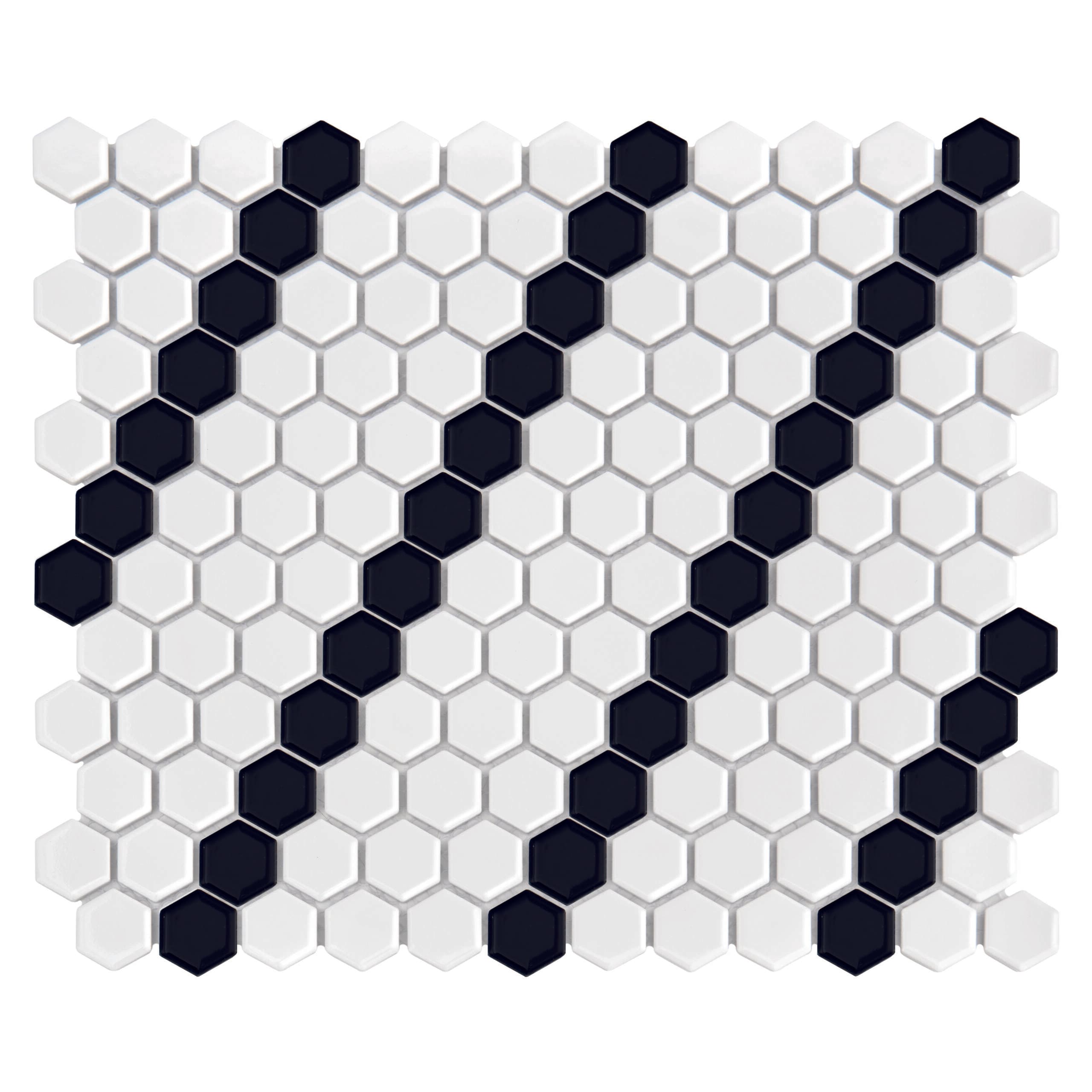 Mini Hexagon B&W Lean