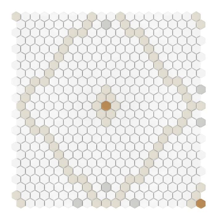 Mini Hexagon Rombdance Cotton matt