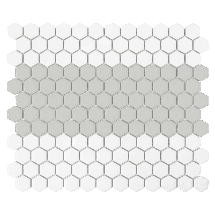 Mosaïque Mini Hexagon Stripe 1.A matt