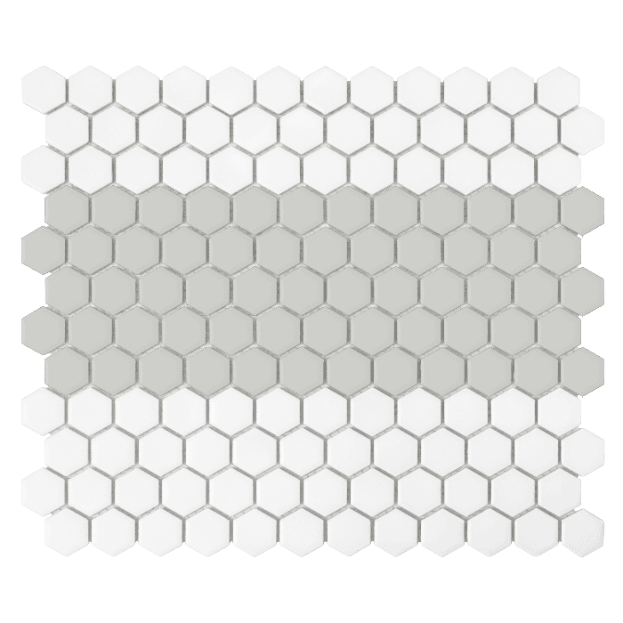 Mini Hexagon Stripe 1.A matt