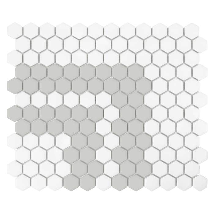 Mosaïque Mini Hexagon Stripe 2.2.A matt