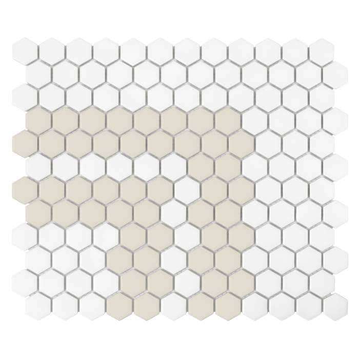 Mosaïque Mini Hexagon Stripe 2.2.C matt