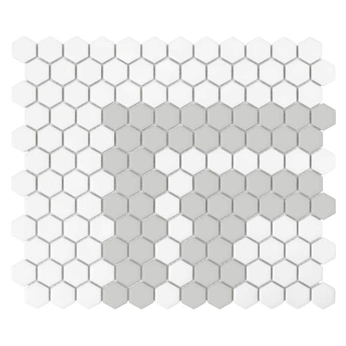 Mosaïque Mini Hexagon Stripe 2.3.A matt