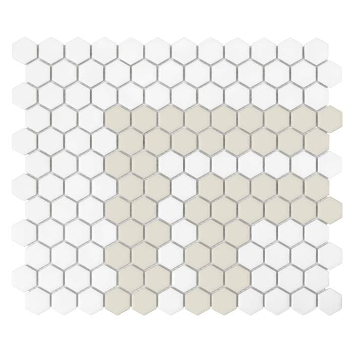 Mosaïque Mini Hexagon Stripe 2.3.C matt