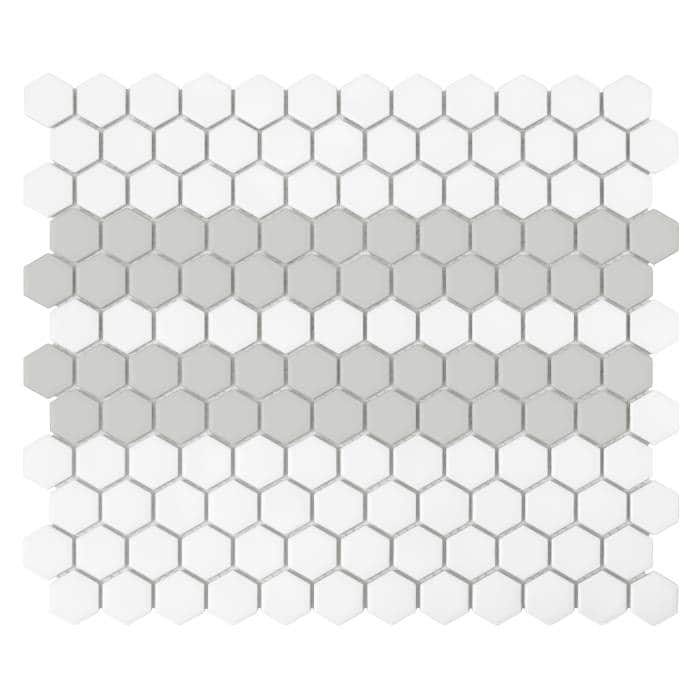 Mosaïque Mini Hexagon Stripe 2.A matt